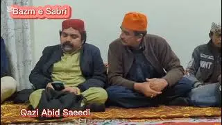 Qazi Abid Saeedi Mehfel Pak Basilsala Chati Shareef Khawaja Moein ud Din Chishti Ajmeri (R A)