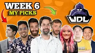 Wolfey Draft League Week 6 PREVIEW: Who Still Has a Chance?