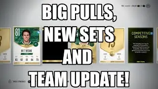 NHL 18 | BIG PULLS, New Sets & Team Update !