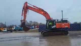 2018 Hitachi ZX490LCH-6 Excavator, Entered into Prees Plant Auction