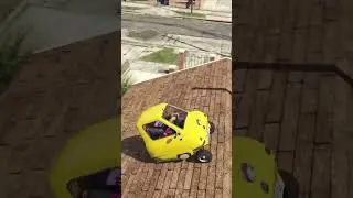 Джо Спин играет в боулинг машинами в GTA V Online #gta #gtaonline