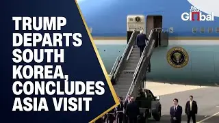 LIVE: President Trump Departs South Korea, Concludes Asia Visit After Key Talks with Xi, Lee