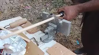 How to make  wooden dowels with jig