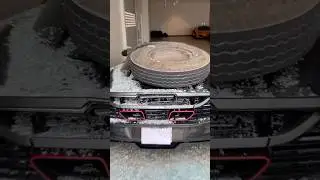 Flying tire jumps over a line of McLarens and lands on one inside #mclaren #supercar #650s