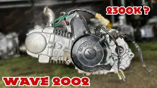 Selling a used Wave Alpha 2002 engine for 2.3 million VND || Original Honda CBF 150cc engine.