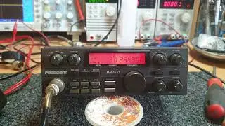 President HR2510 10m with a super hot receiver on board😁😁😁