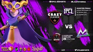 MARCOS GAMING🆚CRAZY CLASHER - IPCL QUARTER FINALS BOF2