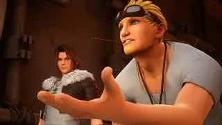 Kingdom Hearts 3: ReMind DLC - Final Fantasy Characters Intro Cutscene
