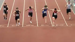 60m Men, FINAL, National Indoor Championships 2025, Sofia BUL