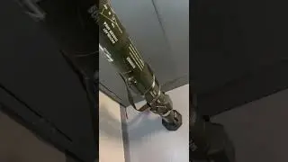Up close to a AT4 Rocket launcher