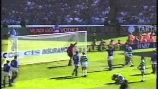 Celtic 0 v 2 Rangers - August 1991