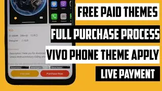 How to Purchase Theme in Vivo Z1 Pro | Funtouch OS