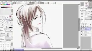 Watercolour with Paint Tool SAI