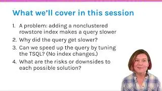 Why creating an index can slow down a query - Introduction