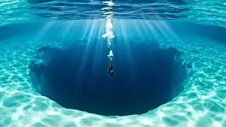 The Blue Hole Descent | Journey Into the Subconscious | Deep Ocean Cinematic Visual