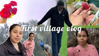 First village vlog 🌿🌾 #gaonkilife #desivibes #naturelovers #vlogindia #villagelifestyle #firstvlog