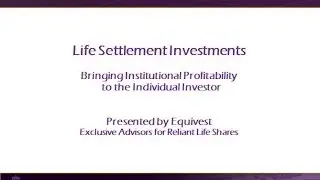 Equivest Advisors - Investor Presentation
