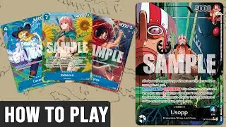 How To Play Usopp - One Piece TCG