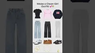 Make a Clean Girl Outfit! 💕👯&zwj;♀️#preppy #aesthetic