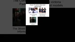 Every tv police show ever starter pack