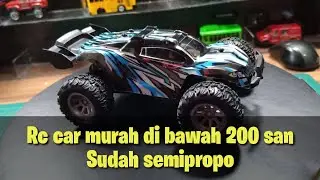 Unboxing rc car rapid monster sudah semipropo