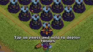 Wizard Tower vs Yeti Clash of Clans