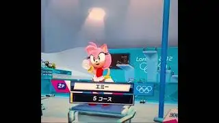 Mario and Sonic 2012 100m Freestyle Amy Peach and Daisy Rolcall
