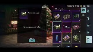 Robo Santa Set Premium Crate Pubg Mobile
