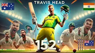India vs Australia Highlights 3rd Test 2024 Day 2 travis head 152 | IND VS AUS | Qasim Quest