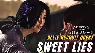 Allie Recruit Quest - Sweet Lies - Assassins Creed Shadows | 4K