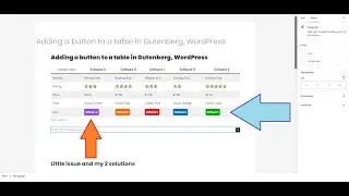 Trick: How to add a button to Gutenberg Table in WordPress (without a plugin)