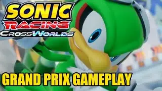 Sonic Racing CrossWorlds Jet The Hawk Grand Prix Gameplay