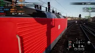 Train Sim World 2, тест производительности Ryzen5 2600x и 1660ti