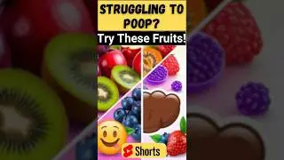 4 Fruits That will help you POOP💩I Constipation Problem SOLVED! #digestivehealth
