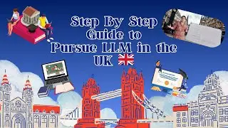 LLM in the UK Explained | Complete Process : Visa, Application, Scholarship, University & More! 🇬🇧🏫📚