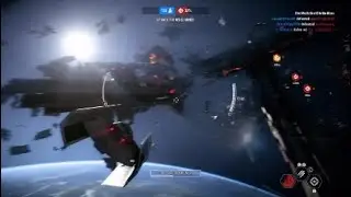 Winning as EMPIRE on ENDOR Starfighter Assault hardest map Star Wars Battlefront 2