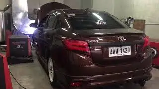 Toyota Vios 1.3 Unichip tune.