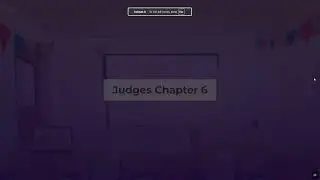 Wednesday Night Bible Study Kahoot Judges 6 & Judges 7 questions 1 to 7 (11-26, 2025)