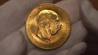 100 Crowns Austria-Hungary Franz Joseph I. Gold Coin 1915