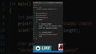 Random Password Generator in C.|| Coding In C.