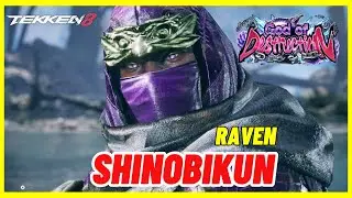Tekken 8 High Level Raven Player | Shinobikun |  Tekken 8 Gameplay