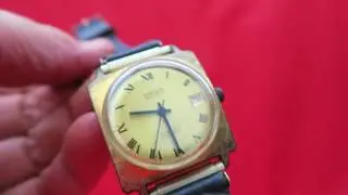 Vintage Swiss  Gruen Precision 1970's affordable dress watch