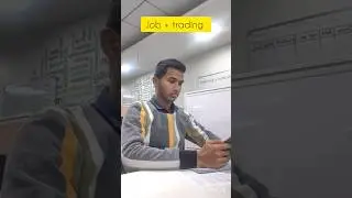 Job + Trading 🔥| Office Time Market Analysis#trading #shorts #viral #job #nifty #marketanalysis #yt