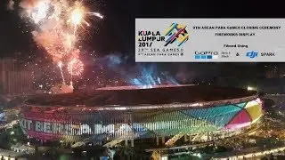 Malaysia | 9th ASEAN PARA Games KL 2017 | Closing Ceremony Fireworks | HD