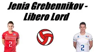 Jenia Grebennikov - Libero Lord • Epic Ball Saves