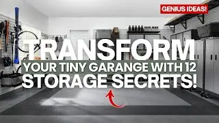 Transform Your Tiny Garage with These 12 Storage & Design Secrets! | Smart Garage Makeover Ideas