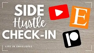 Side Hustle Budget Check-in / October Week 2 / Etsy Shop / YouTube Channel / Patreon
