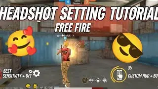 Free Fire Best Sensitivity 2026 😱 | Drag Headshot & No Recoil Settings 🔥#headshot #tricks #freefire 