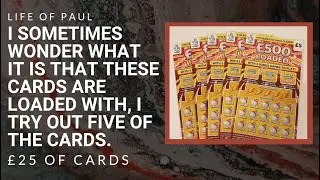 &pound;25 of &pound;500 Loaded scratch cards, 5 chances at finding that Diamond again.