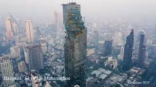 Yangon vs Bangkok skyline 2020